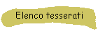 Elenco tesserati