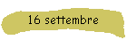 16 settembre